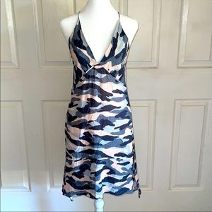 VIX / Camouflage spaghetti strap dress